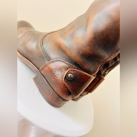 Frye Melissa Button Back Zip Boots Size 5 1/2 (5.5) - Picture 2 of 7